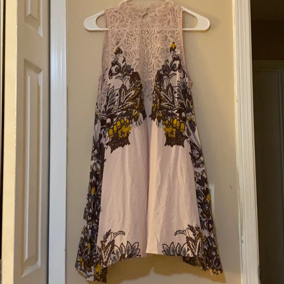 Free People Marsha Pink Lace Slip Dress - Picture 4 of 7